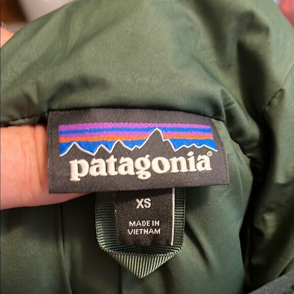 Patagonia Men’s Recycled Sherpa Hoody Green Zip Up Jacket Gorpcore Outdoor - Picture 8 of 12